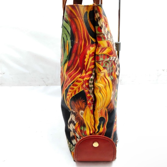 Salvatore Ferragamo Jungle Print Tote Bag - Picture 4 of 13